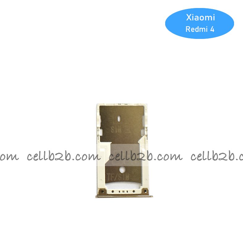 Bandeja de la Tarjeta SIM para Xiaomi Redmi 4 Dorada