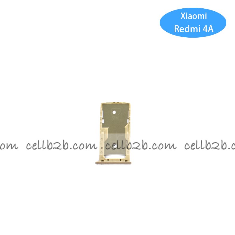 Bandeja de la Tarjeta SIM para Xiaomi Redmi 4A Dorada