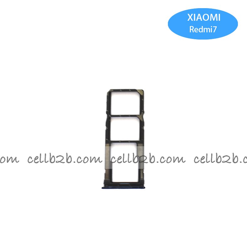 Bandeja de la Tarjeta SIM para Xiaomi Redmi 7 Azul
