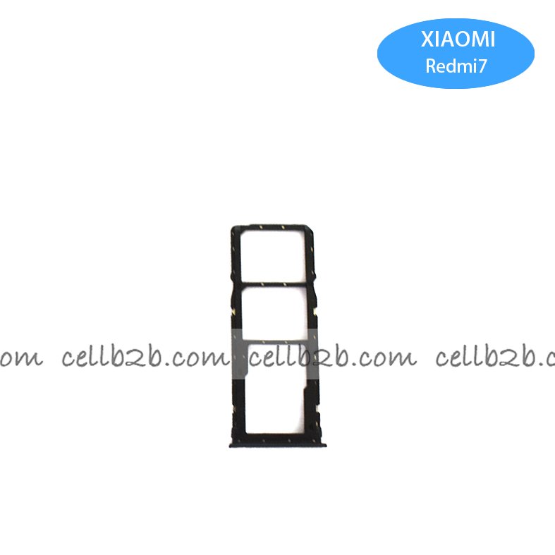 Bandeja de la Tarjeta SIM para Xiaomi Redmi 7 Negra