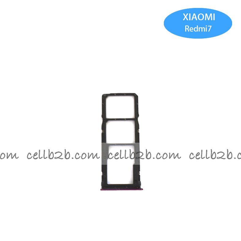 Bandeja de la Tarjeta SIM para Xiaomi Redmi 7 Rojo