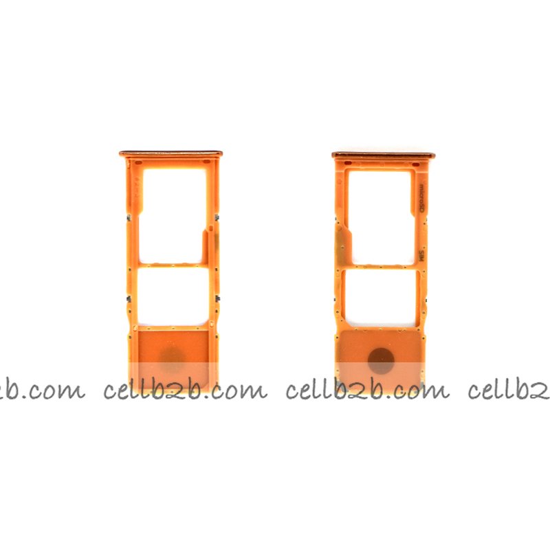 Bandeja de Nano SIM para Samsung A30 A305F / A50 A505F Naranja