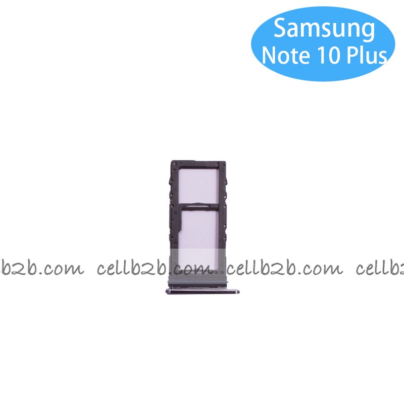 Bandeja de Nano SIM para Samsung Note 10 Plus N975F Blanca