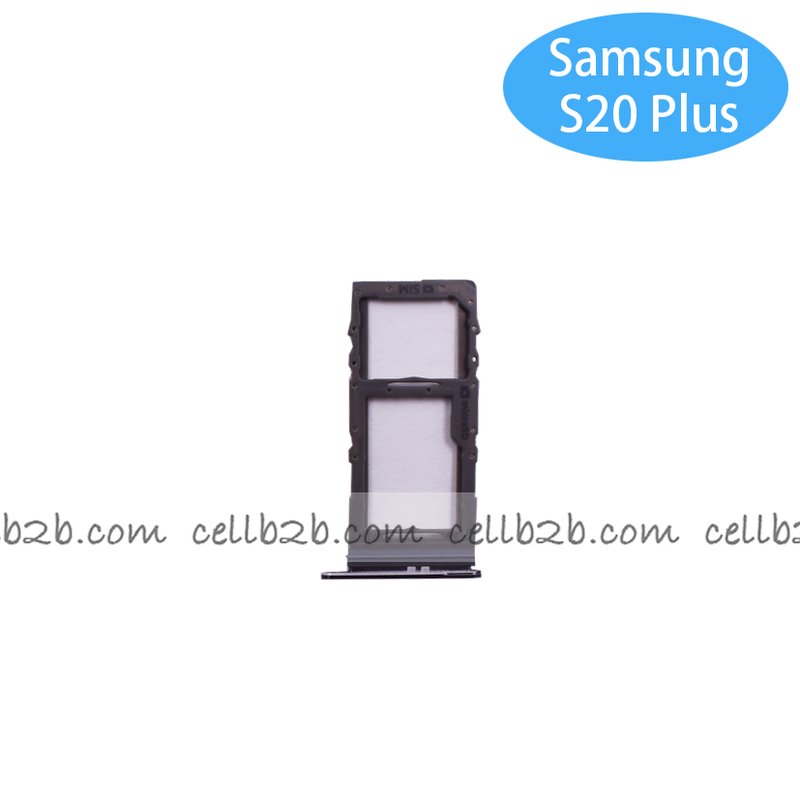 Bandeja de Nano SIM Para Samsung S20 Plus G985F Gris