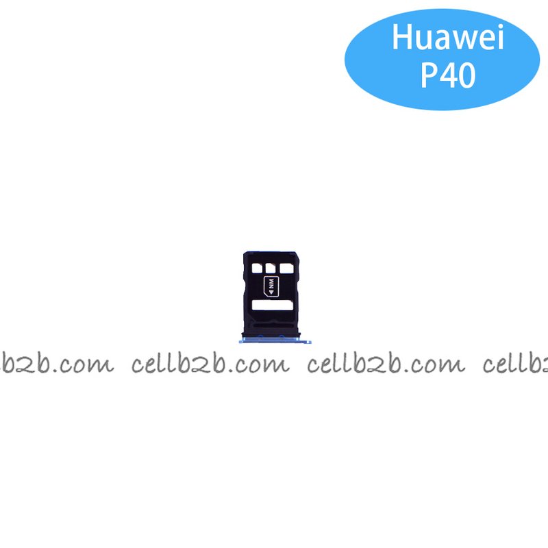 Bandeja de SIM para Huawei P40 Azul