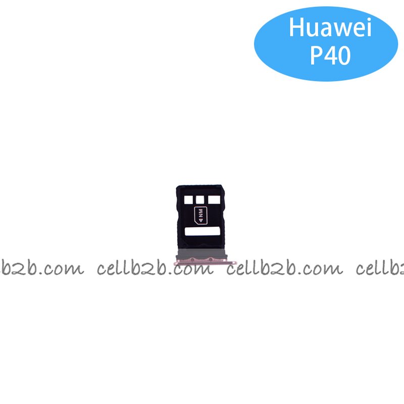 Bandeja de SIM para Huawei P40 Rosa