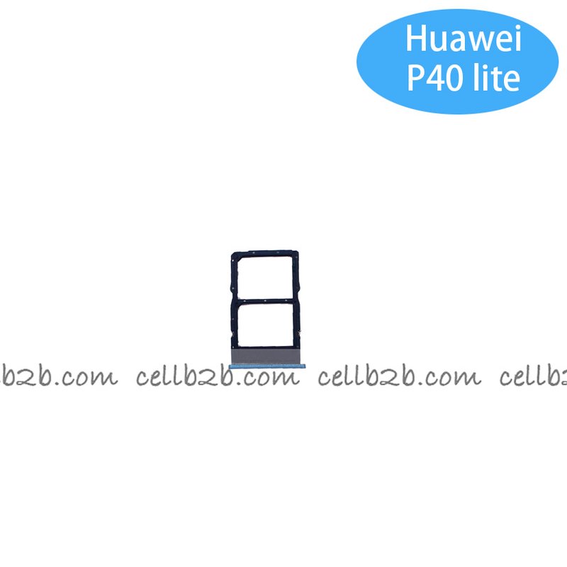 Bandeja de SIM para Huawei P40 Lite / Nova 6SE Verde