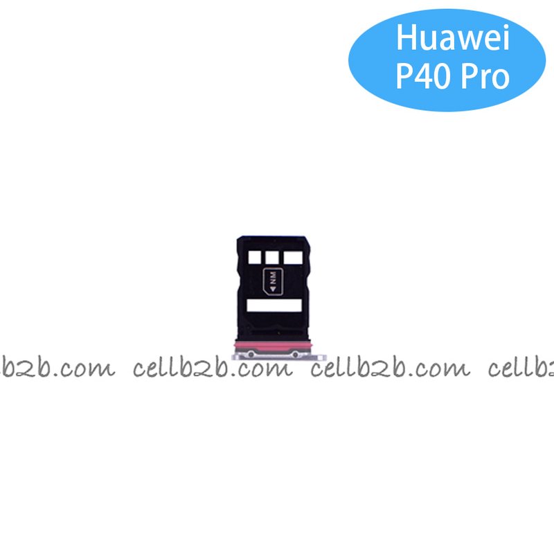 Bandeja de SIM para Huawei P40 Pro Plateada