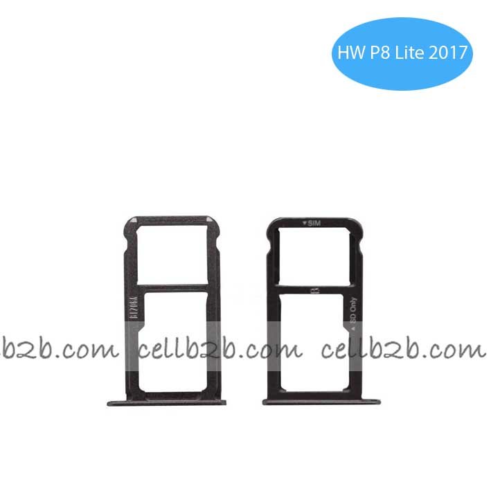 Bandeja de SIM para Huawei P8 lite 2017 Negra