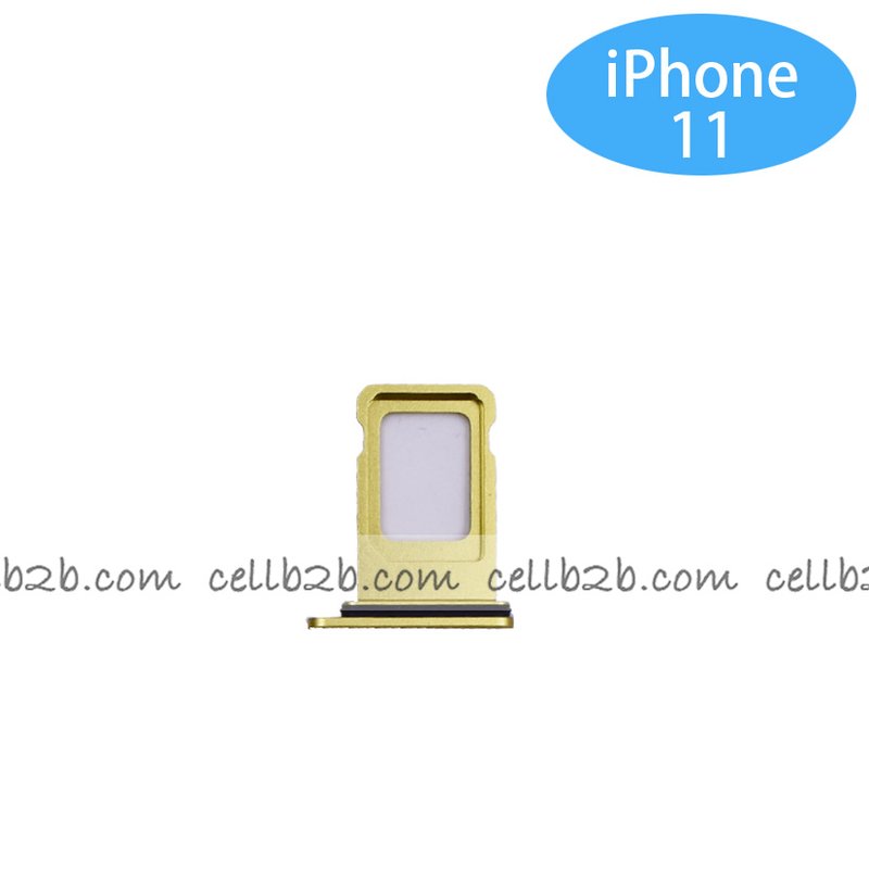 Bandeja de SIM para iPhone 11 Amarilla