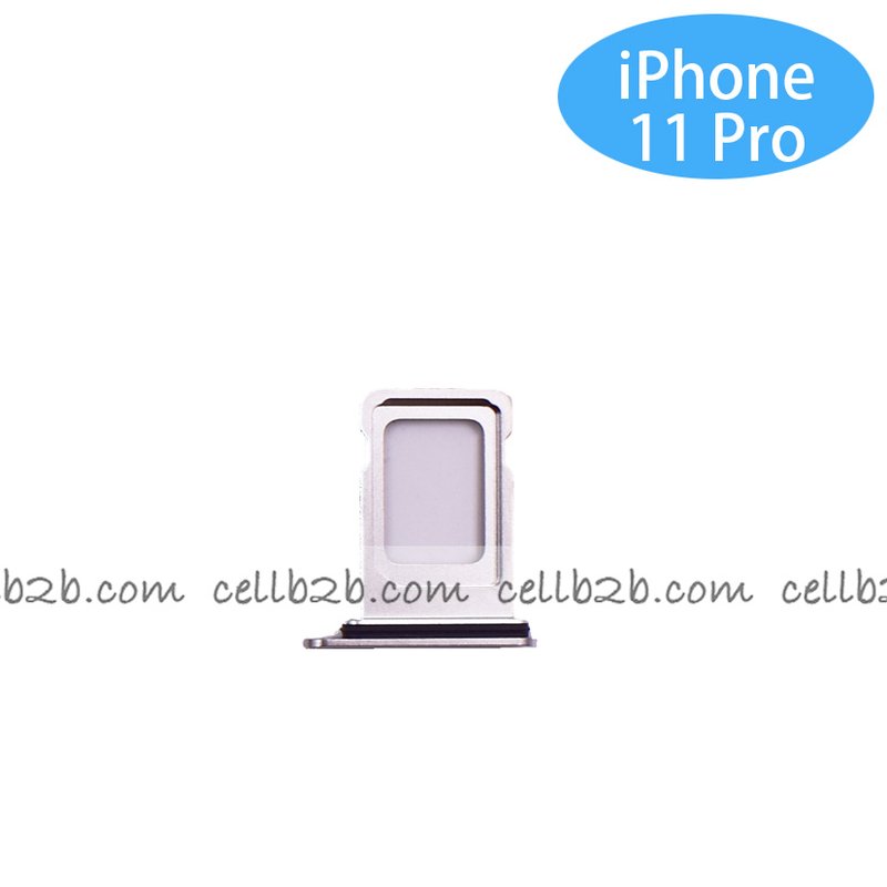 Bandeja de SIM para iPhone 11 Pro / 11 Pro Max Blanca