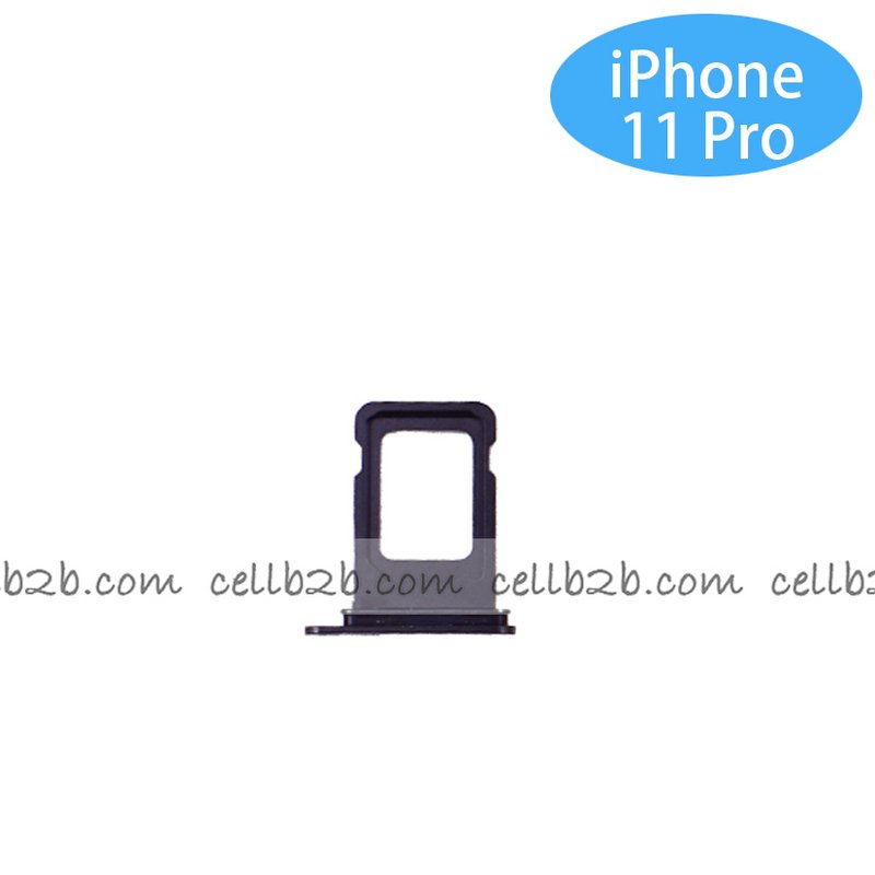 Bandeja de SIM para iPhone 11 Pro / 11 Pro Max Negra