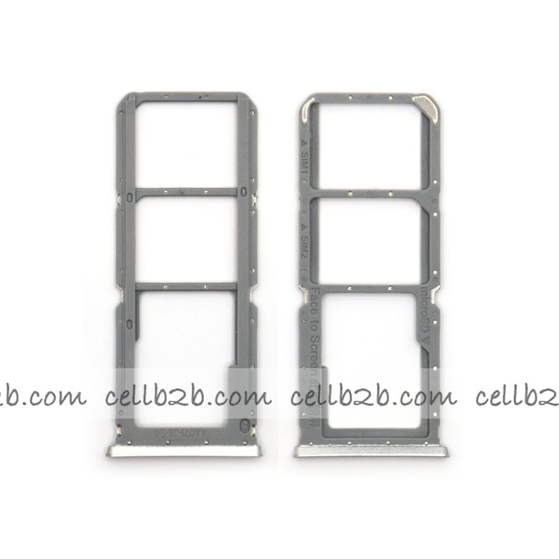 Bandeja de SIM para OPPO A16 / A16S / A54S  Plateada
