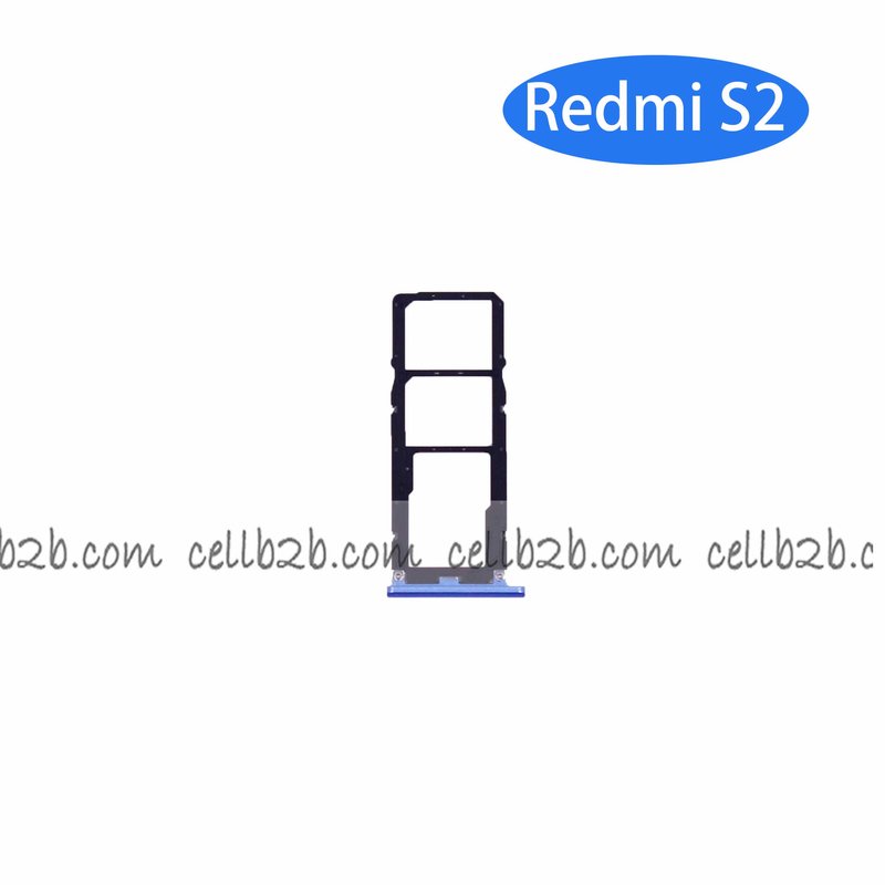 Bandeja de SIM para Redmi S2 Azul