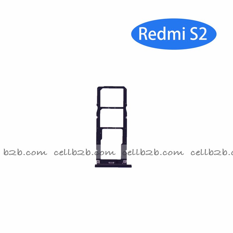 Bandeja de SIM para Redmi S2 Negra