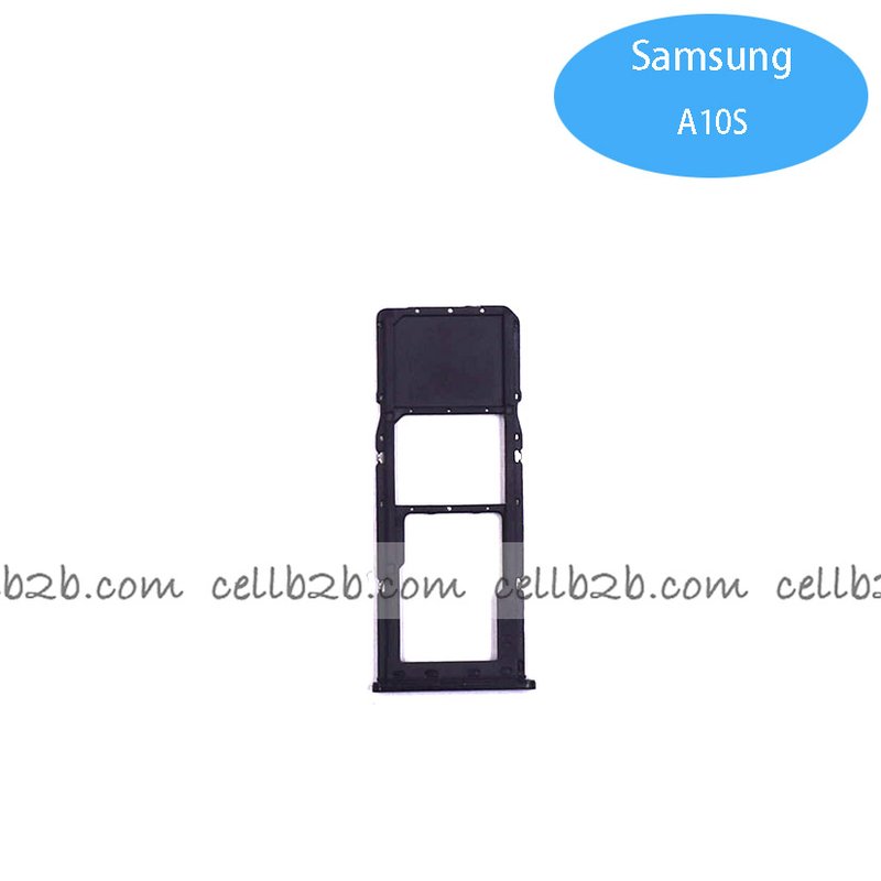 Bandeja de SIM para Samsung A10S A107F Negra