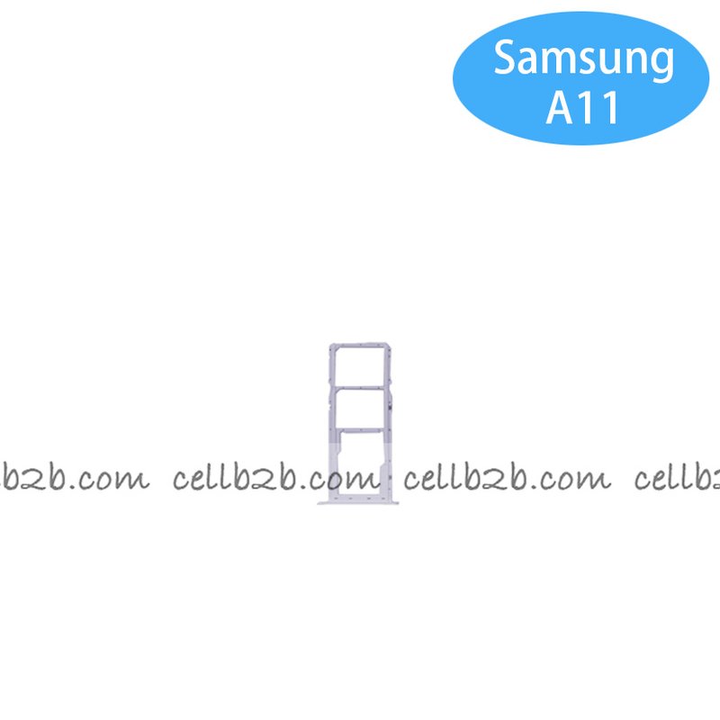Bandeja de SIM para Samsung A11 A115F Blanca