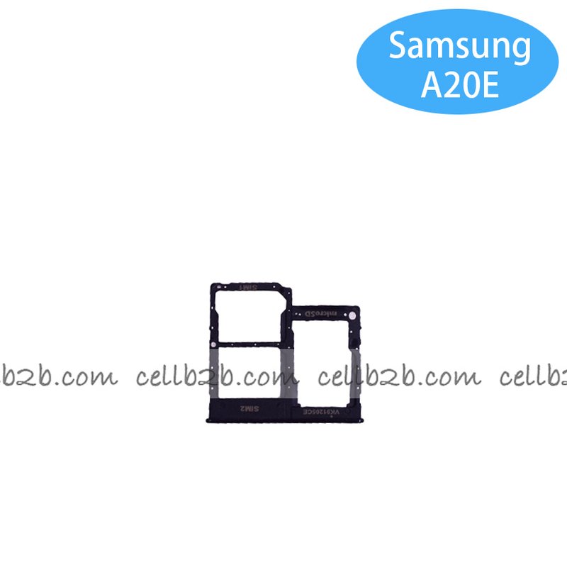 Bandeja de SIM para Samsung A20E A202F Negra