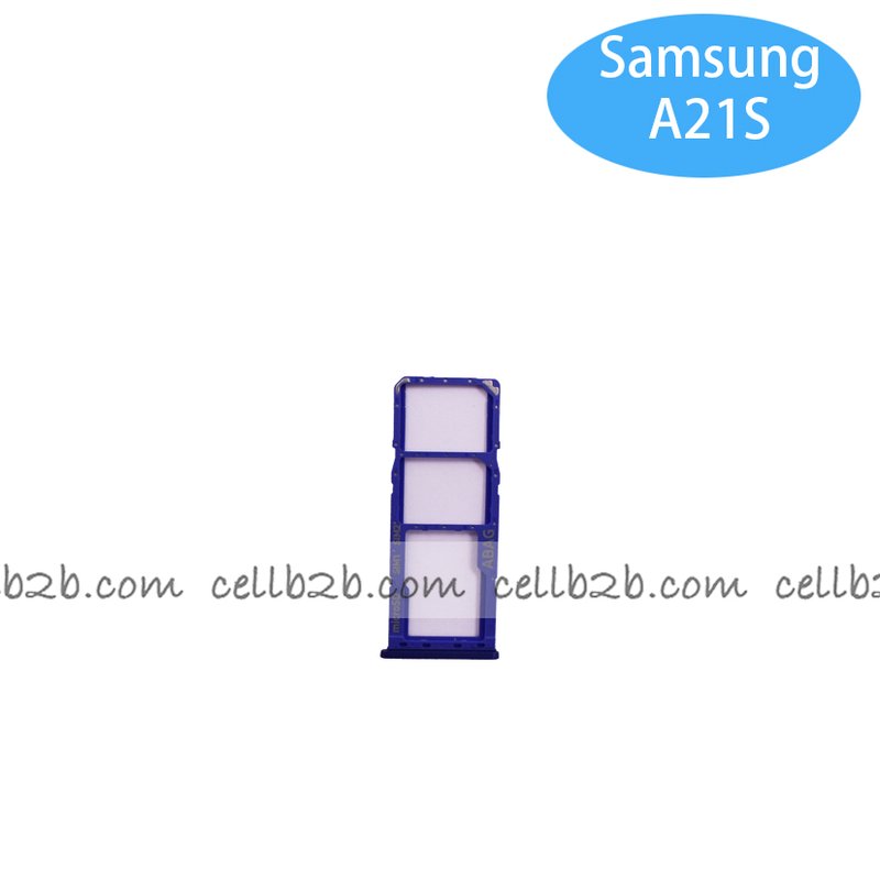 Bandeja de SIM para Samsung A21S A217F Azul