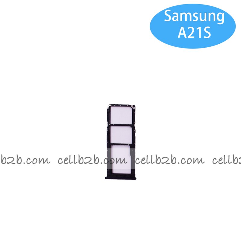 Bandeja de SIM para Samsung A21S A217F Negra