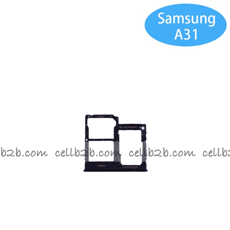 Bandeja de SIM para Samsung A31 A315F Negra