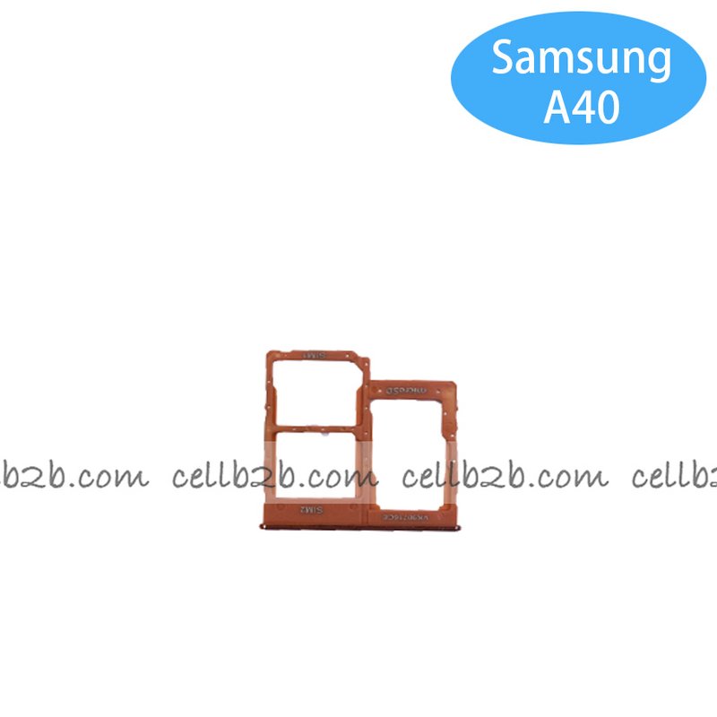 Bandeja de SIM para Samsung A40 A405F Rosa