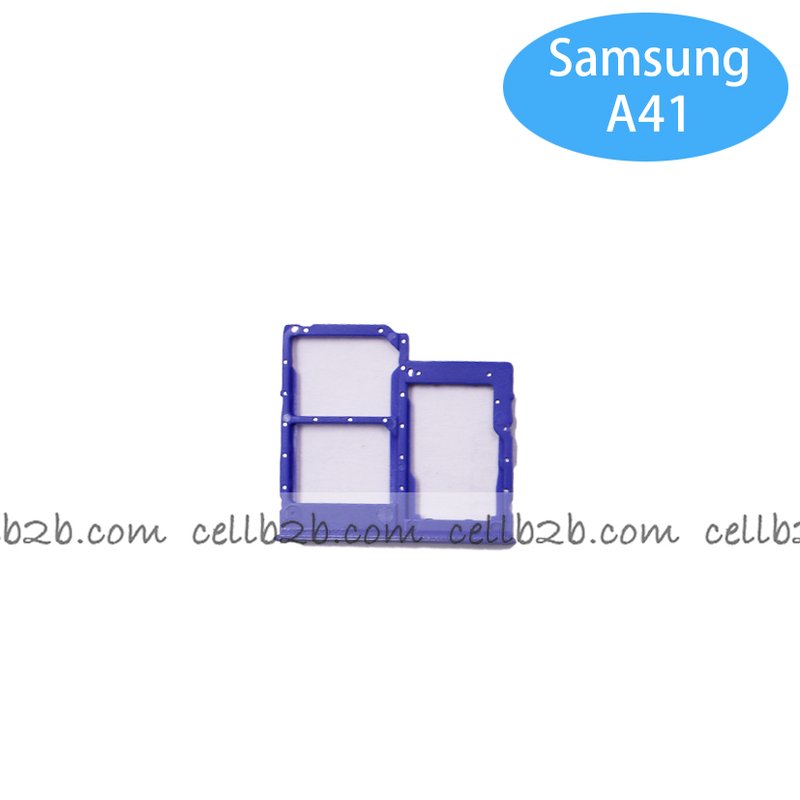 Bandeja de SIM para Samsung A41 A415F Azul