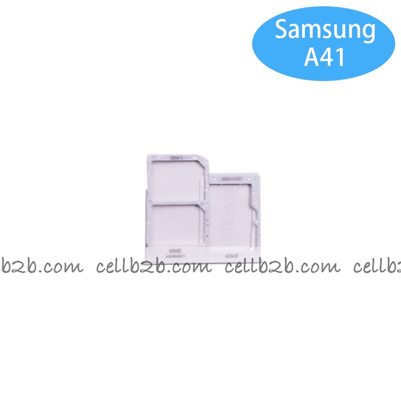 Bandeja de SIM para Samsung A41 A415F Blanca