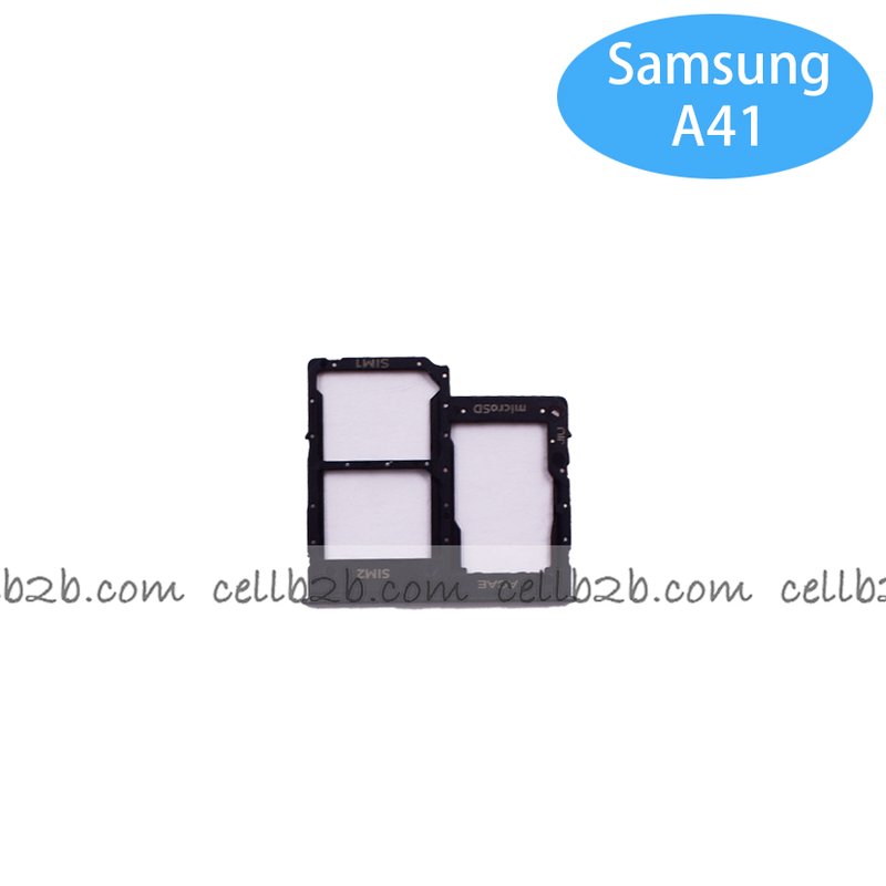 Bandeja de SIM para Samsung A41 A415F Negra