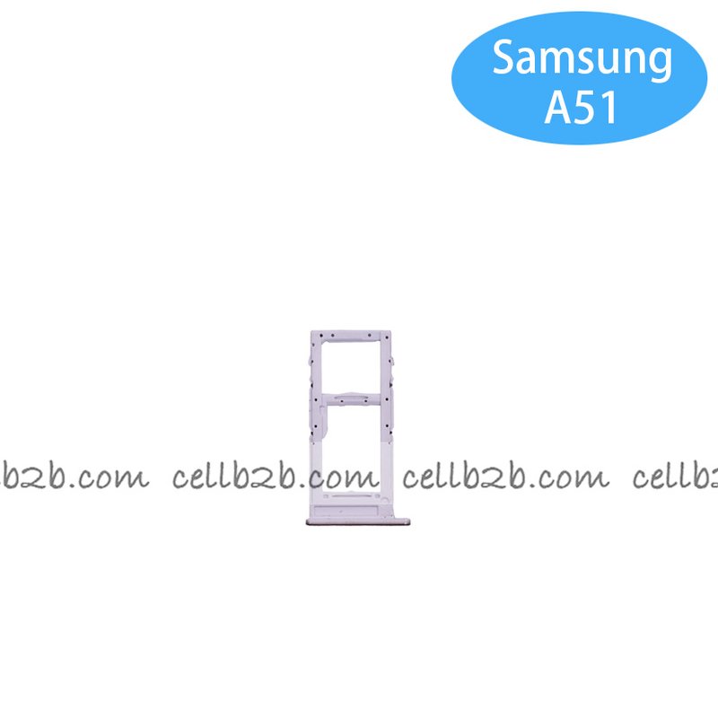 Bandeja de SIM para Samsung A51 5G A516B Blanca
