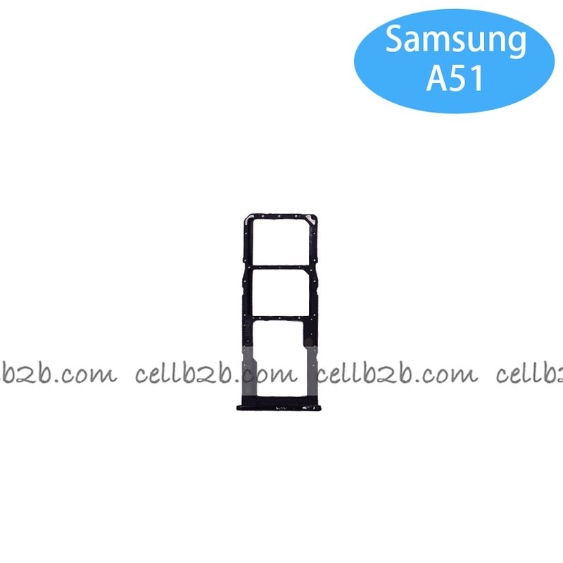 Bandeja de SIM para Samsung A51 A515F / A71 A715F Negra