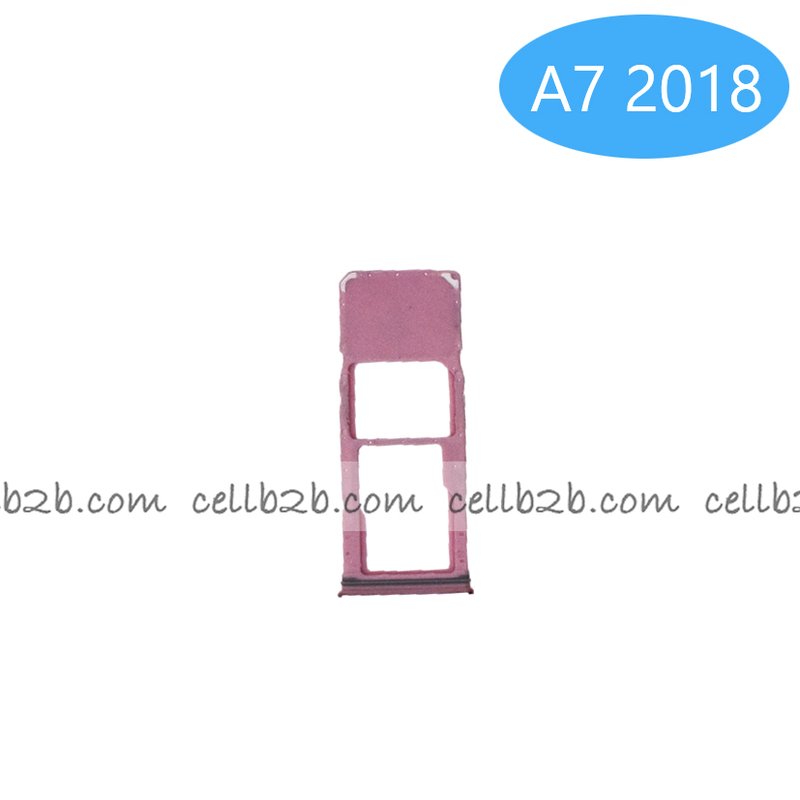 Bandeja de SIM para Samsung A7 2018/ A750 Rosa