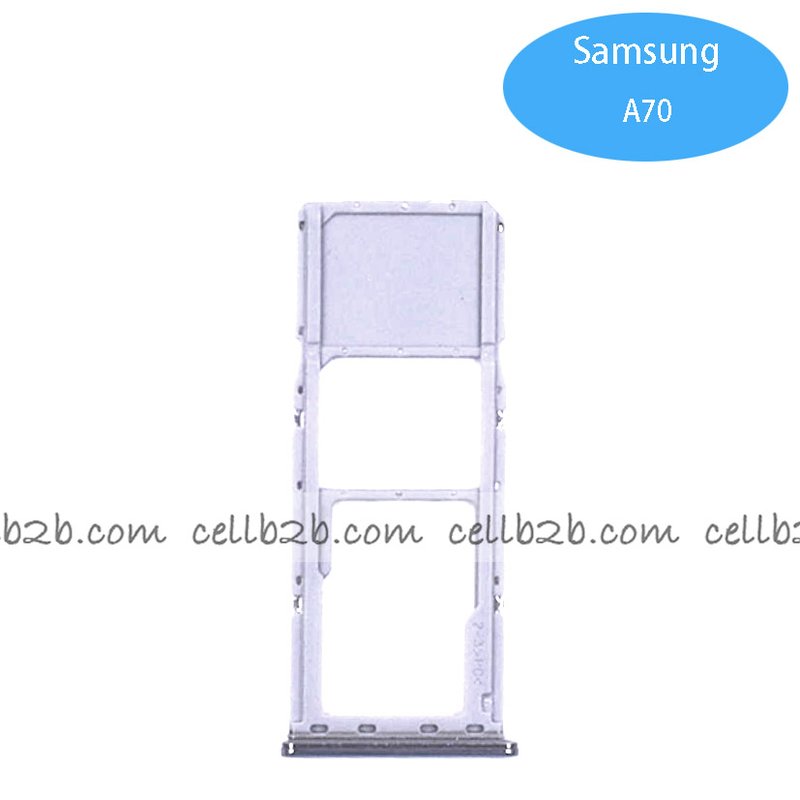 Bandeja de SIM para Samsung A70 A705F Blanca