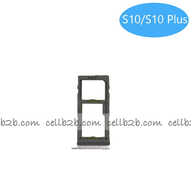 Bandeja de SIM para Samsung Galaxy S10/ S10 Plus/ S10E Blanca