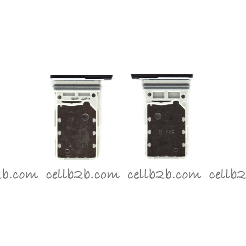Bandeja de SIM para Samsung S21 Plus 5G G996B / S21 Ultra 5G G998B Negra