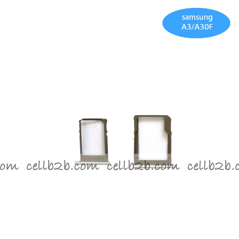 Bandeja de SIM para Samsung SM-A300 GALAXY A3 Blanca