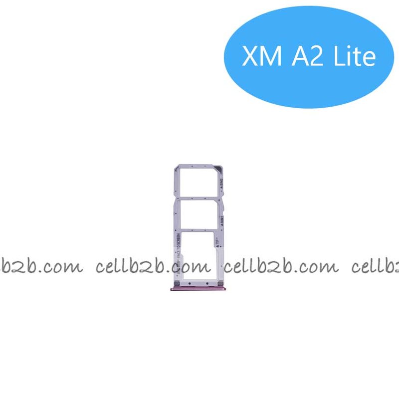 Bandeja de SIM para Xiaomi A2 Lite Rosa
