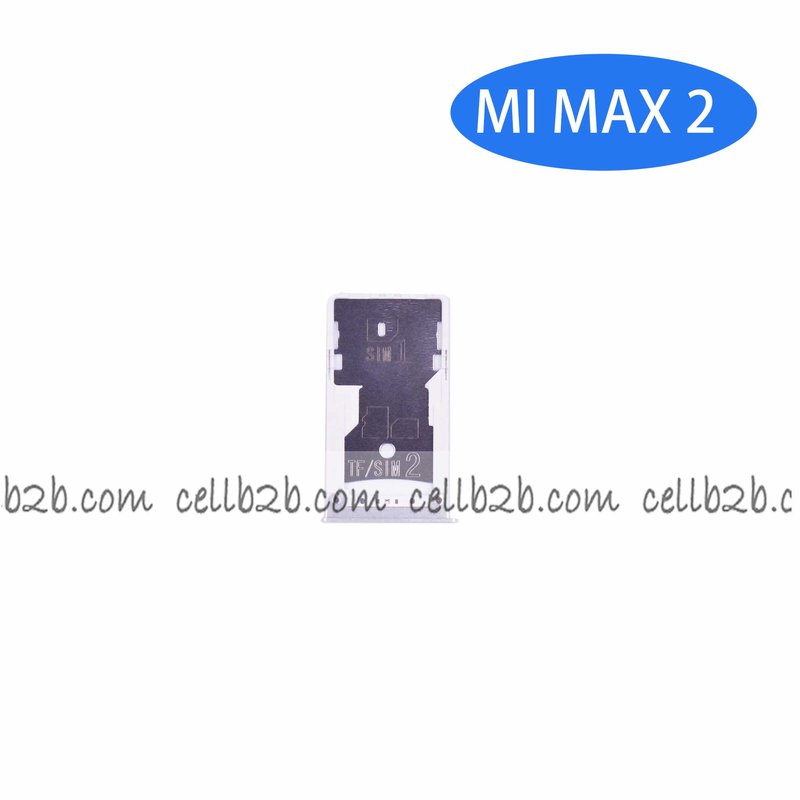 Bandeja de SIM para Xiaomi Mi Max 2 Plateada