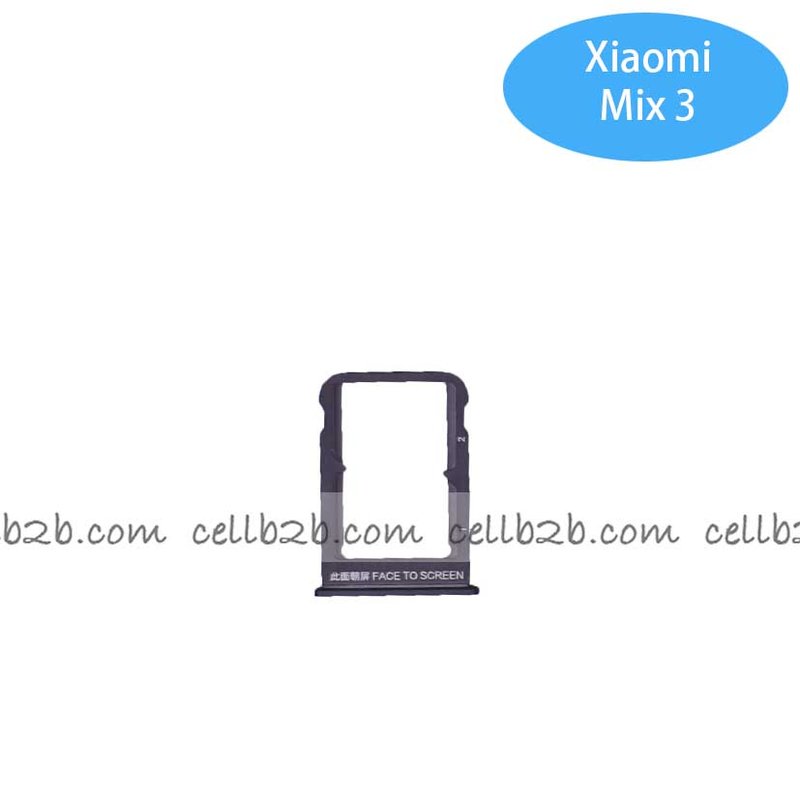 Bandeja de SIM para Xiaomi Mi Mix 3 Negra