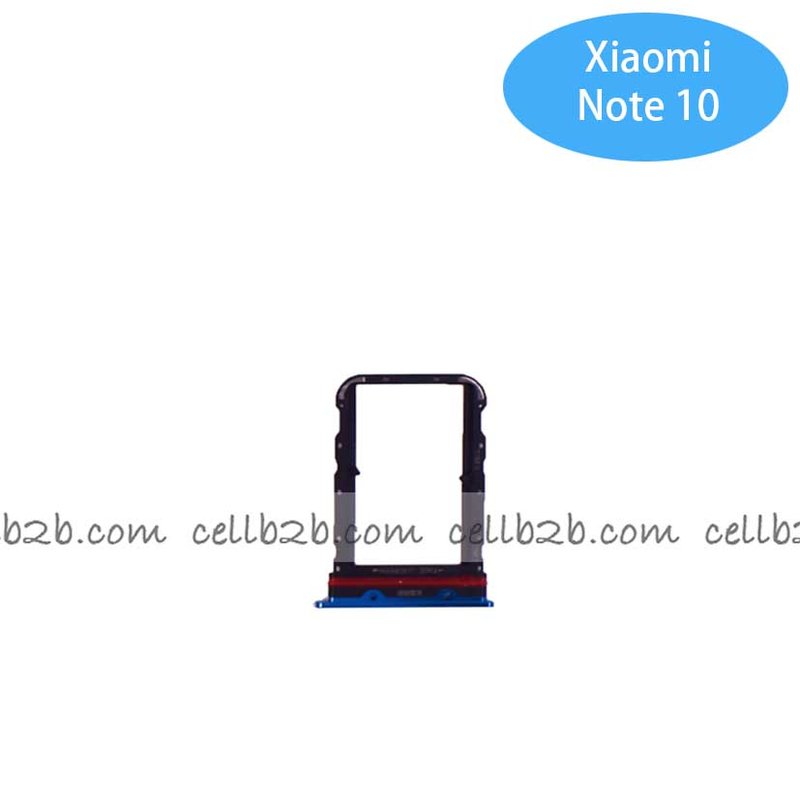 Bandeja de SIM para Xiaomi Mi Note 10 Azul