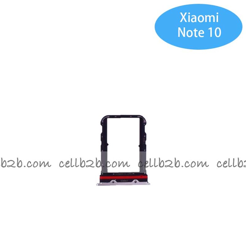 Bandeja de SIM para Xiaomi Mi Note 10 Blanca