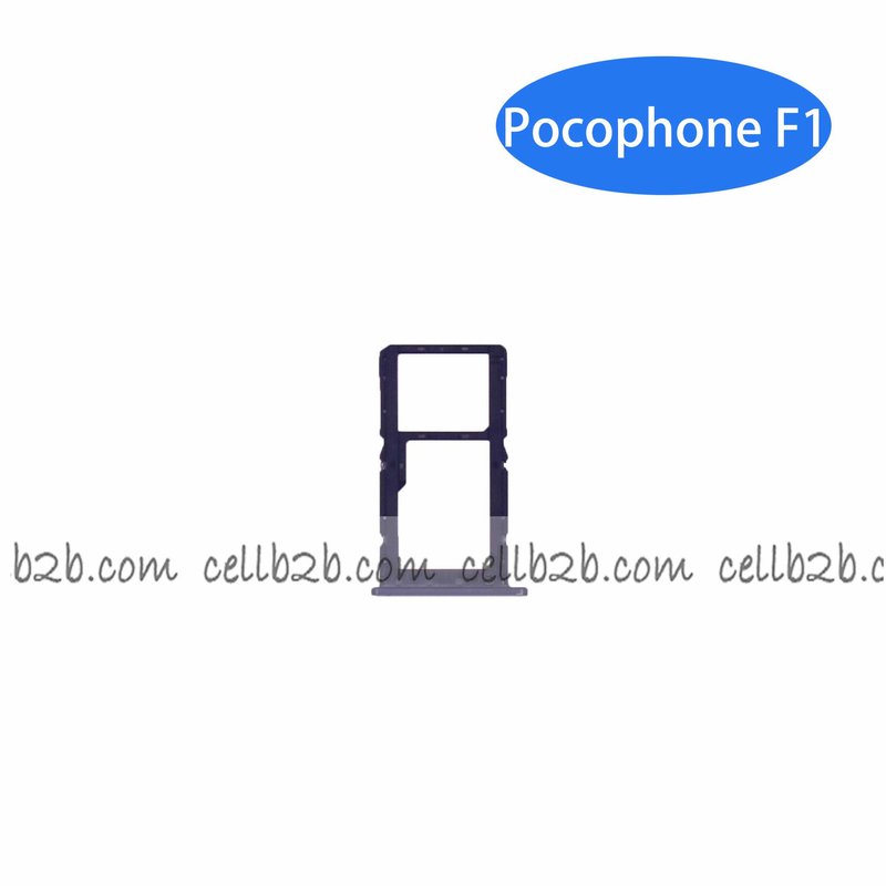 Bandeja de SIM para Xiaomi Pocophone F1 Negra