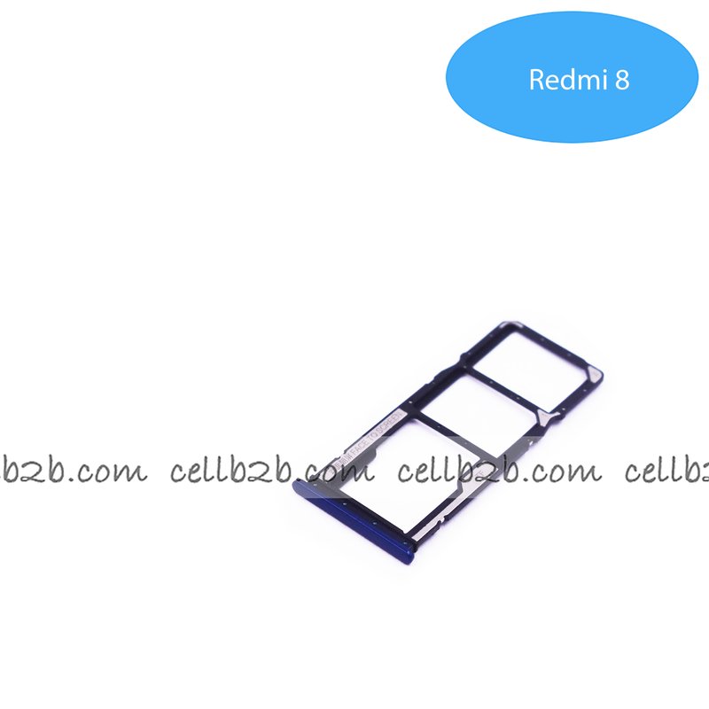 Bandeja de SIM para Xiaomi Redmi 8 Azul