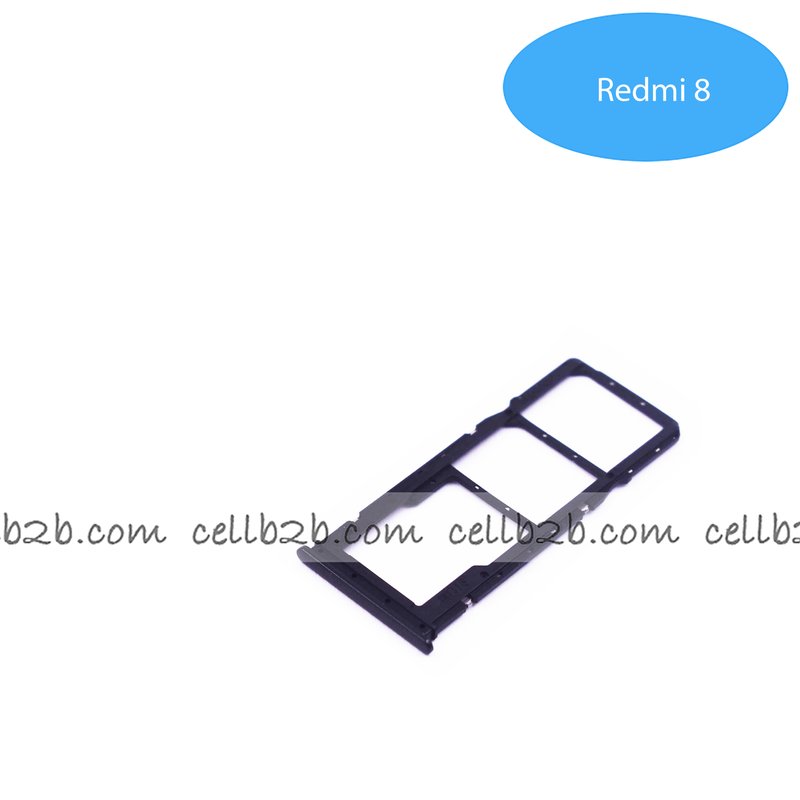 Bandeja de SIM para Xiaomi Redmi 8 Negra