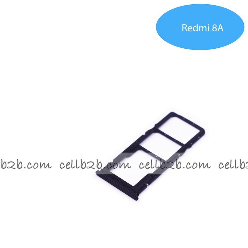 Bandeja de SIM para Xiaomi Redmi 8A Negra