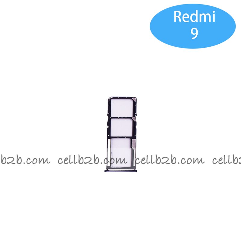 Bandeja de SIM para Xiaomi Redmi 9 Negra