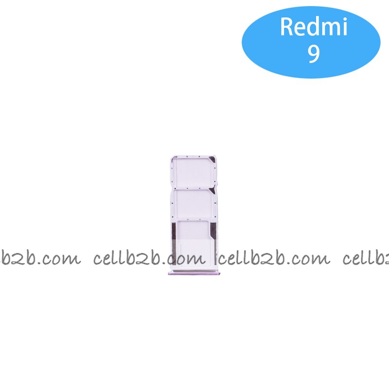 Bandeja de SIM para Xiaomi Redmi 9 Rosa