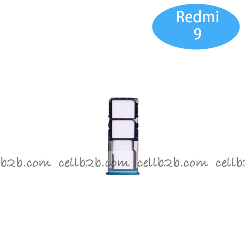 Bandeja de SIM para Xiaomi Redmi 9 Verde