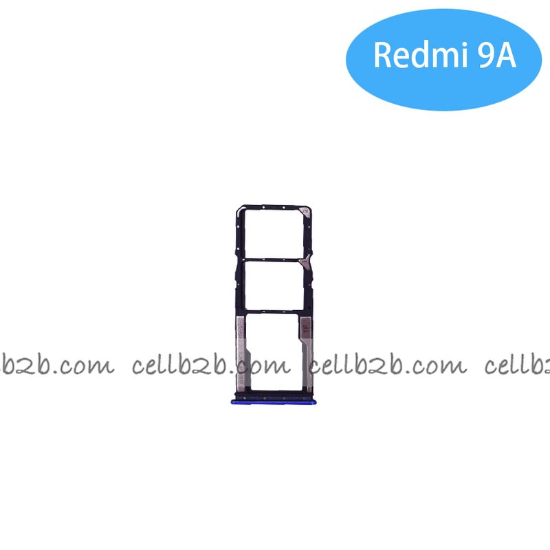 Bandeja de SIM para Xiaomi Redmi 9A / 9C Azul
