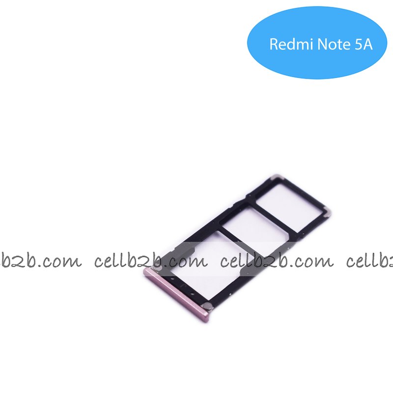 Bandeja de SIM para Xiaomi Redmi Note 5A Rosa